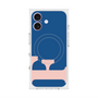 プレミアムスクエアケース with MagSafe［ オリジナル - initial color - F navy ］