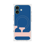 プレミアムスクエアケース with MagSafe［ オリジナル - initial color - F navy ］