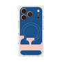 プレミアムスクエアケース with MagSafe［ オリジナル - initial color - F navy ］
