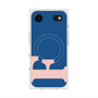 プレミアムスクエアケース with MagSafe［ オリジナル - initial color - F navy ］