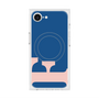 プレミアムスクエアケース with MagSafe［ オリジナル - initial color - F navy ］