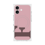 プレミアムスクエアケース with MagSafe［ オリジナル - initial color - F dusty pink ］