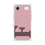 プレミアムスクエアケース with MagSafe［ オリジナル - initial color - F dusty pink ］