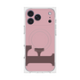 プレミアムスクエアケース with MagSafe［ オリジナル - initial color - F dusty pink ］