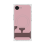 プレミアムスクエアケース with MagSafe［ オリジナル - initial color - F dusty pink ］