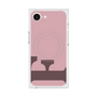 プレミアムスクエアケース with MagSafe［ オリジナル - initial color - F dusty pink ］