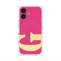 プレミアムスクエアケース with MagSafe［ オリジナル - initial color - G pink ］