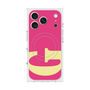 プレミアムスクエアケース with MagSafe［ オリジナル - initial color - G pink ］