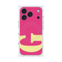 プレミアムスクエアケース with MagSafe［ オリジナル - initial color - G pink ］