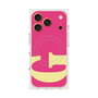 プレミアムスクエアケース with MagSafe［ オリジナル - initial color - G pink ］