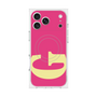 プレミアムスクエアケース with MagSafe［ オリジナル - initial color - G pink ］