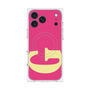 プレミアムスクエアケース with MagSafe［ オリジナル - initial color - G pink ］