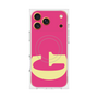 プレミアムスクエアケース with MagSafe［ オリジナル - initial color - G pink ］
