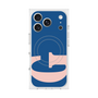 プレミアムスクエアケース with MagSafe［ オリジナル - initial color - G navy ］