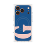 プレミアムスクエアケース with MagSafe［ オリジナル - initial color - G navy ］