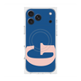 プレミアムスクエアケース with MagSafe［ オリジナル - initial color - G navy ］