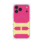 プレミアムスクエアケース with MagSafe［ オリジナル - initial color - H pink ］