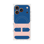 プレミアムスクエアケース with MagSafe［ オリジナル - initial color - H navy ］