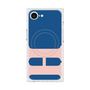 プレミアムスクエアケース with MagSafe［ オリジナル - initial color - H navy ］