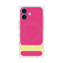 プレミアムスクエアケース with MagSafe［ オリジナル - initial color - I pink ］