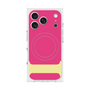 プレミアムスクエアケース with MagSafe［ オリジナル - initial color - I pink ］