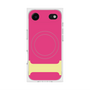 プレミアムスクエアケース with MagSafe［ オリジナル - initial color - I pink ］