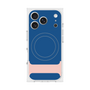 プレミアムスクエアケース with MagSafe［ オリジナル - initial color - I navy ］