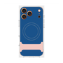 プレミアムスクエアケース with MagSafe［ オリジナル - initial color - I navy ］