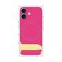 プレミアムスクエアケース with MagSafe［ オリジナル - initial color - J pink ］