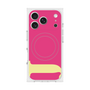 プレミアムスクエアケース with MagSafe［ オリジナル - initial color - J pink ］