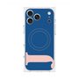 プレミアムスクエアケース with MagSafe［ オリジナル - initial color - J navy ］