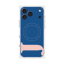 プレミアムスクエアケース with MagSafe［ オリジナル - initial color - J navy ］