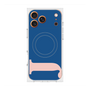 プレミアムスクエアケース with MagSafe［ オリジナル - initial color - J navy ］