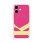 プレミアムスクエアケース with MagSafe［ オリジナル - initial color - K pink ］