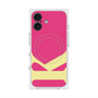 プレミアムスクエアケース with MagSafe［ オリジナル - initial color - K pink ］