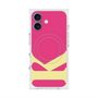 プレミアムスクエアケース with MagSafe［ オリジナル - initial color - K pink ］