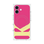 プレミアムスクエアケース with MagSafe［ オリジナル - initial color - K pink ］