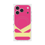 プレミアムスクエアケース with MagSafe［ オリジナル - initial color - K pink ］