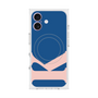 プレミアムスクエアケース with MagSafe［ オリジナル - initial color - K navy ］