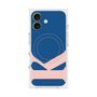 プレミアムスクエアケース with MagSafe［ オリジナル - initial color - K navy ］