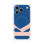 プレミアムスクエアケース with MagSafe［ オリジナル - initial color - K navy ］
