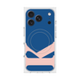 プレミアムスクエアケース with MagSafe［ オリジナル - initial color - K navy ］