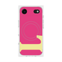 プレミアムスクエアケース with MagSafe［ オリジナル - initial color - L pink ］