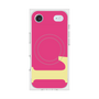 プレミアムスクエアケース with MagSafe［ オリジナル - initial color - L pink ］