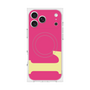 プレミアムスクエアケース with MagSafe［ オリジナル - initial color - L pink ］