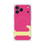 プレミアムスクエアケース with MagSafe［ オリジナル - initial color - L pink ］