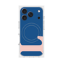 プレミアムスクエアケース with MagSafe［ オリジナル - initial color - L navy ］