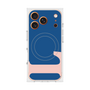 プレミアムスクエアケース with MagSafe［ オリジナル - initial color - L navy ］