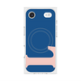 プレミアムスクエアケース with MagSafe［ オリジナル - initial color - L navy ］
