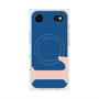 プレミアムスクエアケース with MagSafe［ オリジナル - initial color - L navy ］